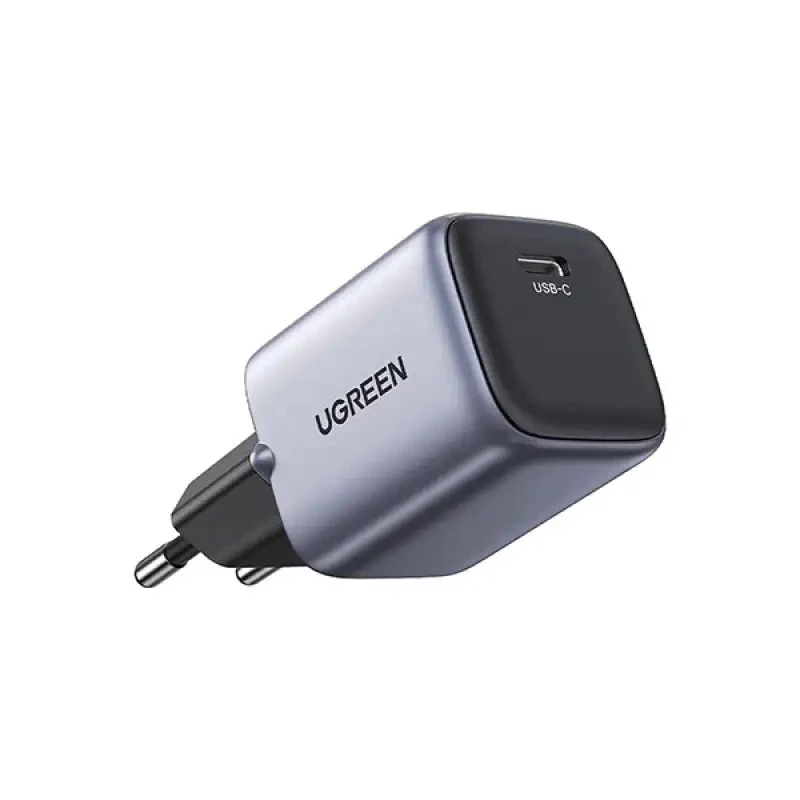 GaN çalt zarýadka enjamy UGREEN 25257 Nexode USB-C 30W EU