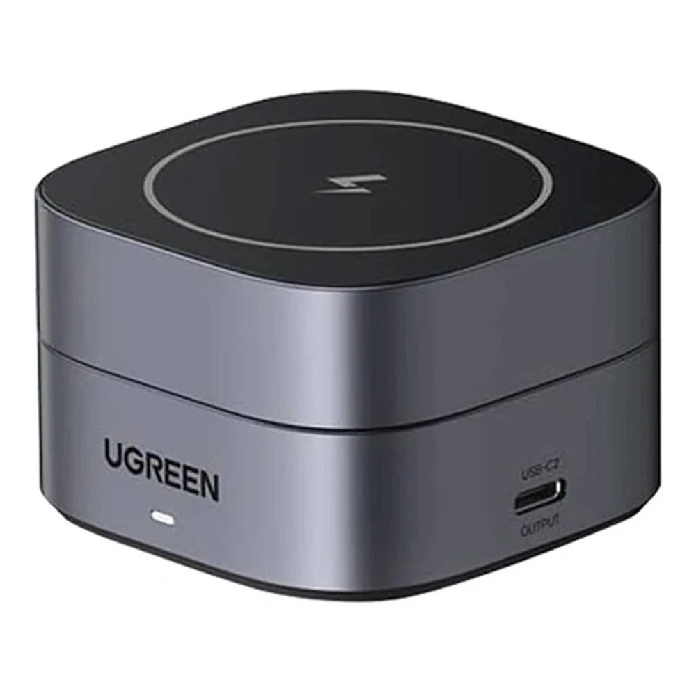 Simsiz çalt zarýadka enjamy UGREEN 35278 2-si 1-de 25W iPhone we AirPods üçin