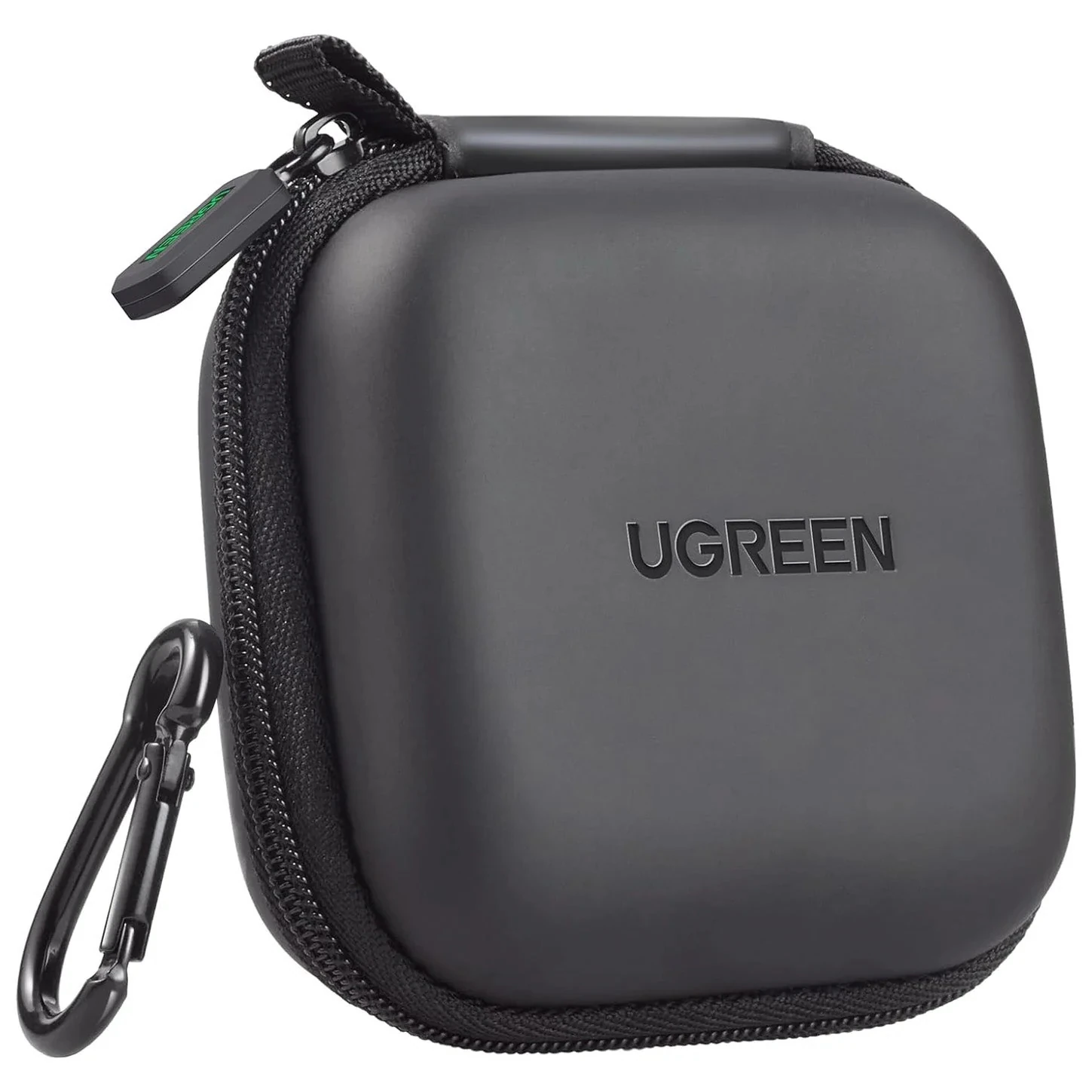 Headphone case UGREEN 40816 black, carabiner included