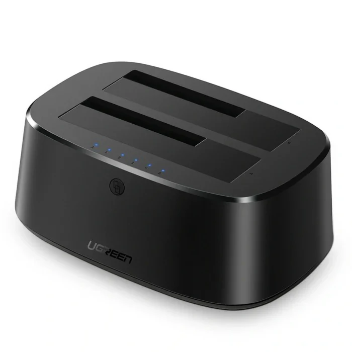 Dok-stansiýa UGREEN 50857, HDD 3.5 we 2.5 üçin, USB 3.0, 2 slot
