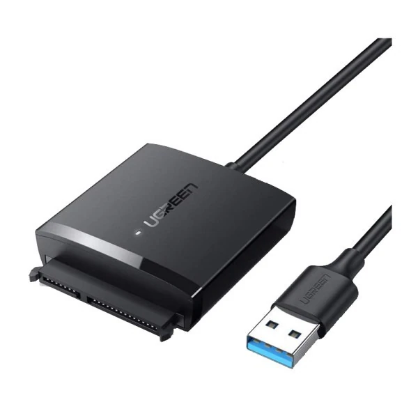 Adapter UGREEN 60561 USB – SATA 2.5 / 3.5 iýmit bloky bilen