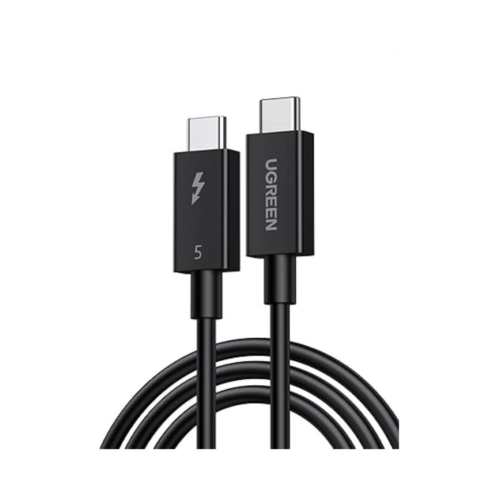 Cable UGREEN L703 45996 THUNDERBOLT 5 5A MAX black 1m
