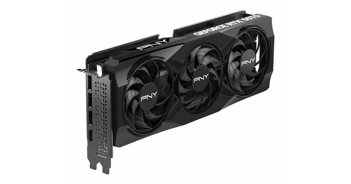 Видеокарта PNY RTX5070 12GB GDDR7 TRIPLE FAN